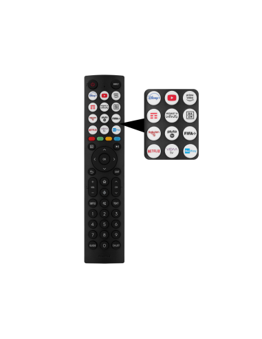 Hisense 50A6K 127 cm (50") 4K Ultra HD Smart TV Wifi Negro 300 cd / m²