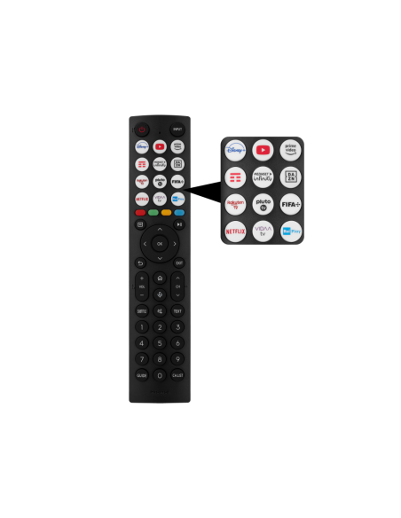 Hisense 50A6K 127 cm (50") 4K Ultra HD Smart TV Wifi Negro 300 cd / m²