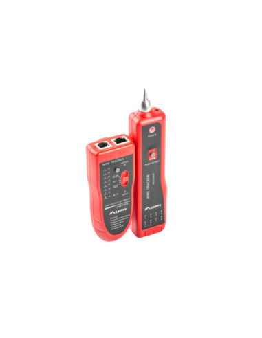 Lanberg NT-0501 comprobador de cables de red Negro, Rojo