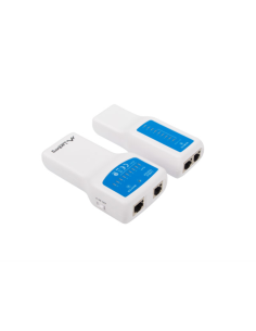 Lanberg NT-0402 comprobador de cables de red Comprobador de alimentación PoE Azul, Blanco