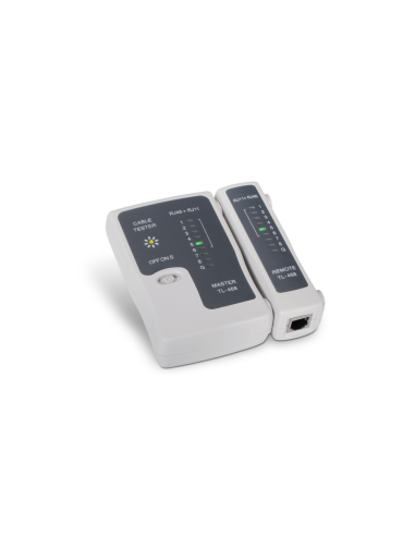 AISENS A142-0312 comprobador de cables de red Comprobador de cables UTP/STP Gris