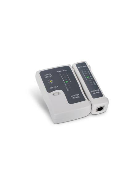 AISENS A142-0312 comprobador de cables de red Comprobador de cables UTP/STP Gris