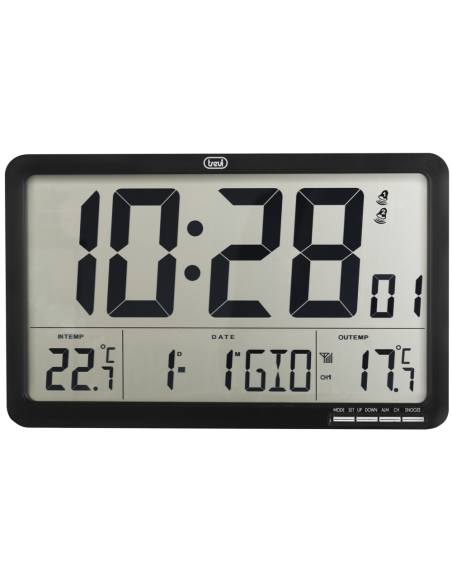 Trevi OM 3560 RC Negro LCD Batería