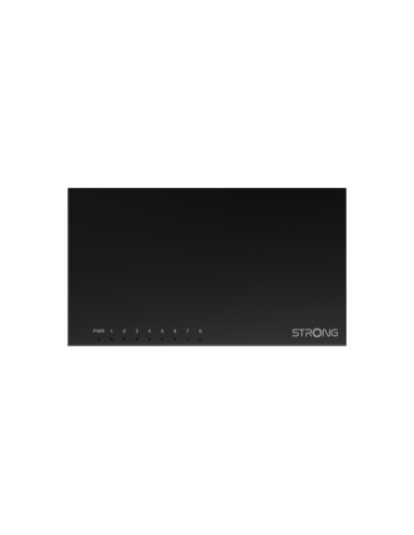 Strong SW8000M switch Gigabit Ethernet (10/100/1000) Negro