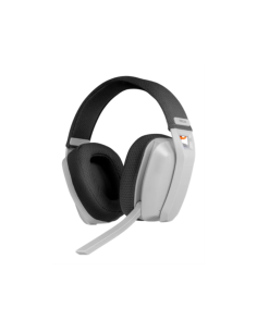 Krom Kanji Auriculares Inalámbrico y alámbrico Diadema Juego USB Tipo C Bluetooth Blanco