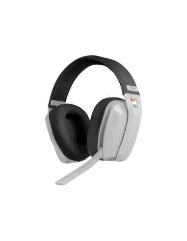 Krom Kanji Auriculares Inalámbrico y alámbrico Diadema Juego USB Tipo C Bluetooth Blanco