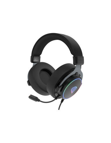 GENESIS Neon 764 Auriculares Alámbrico Diadema Juego USB tipo A Negro