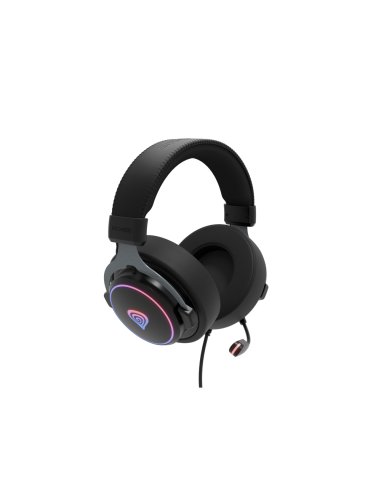 GENESIS Neon 764 Auriculares Alámbrico Diadema Juego USB tipo A Negro