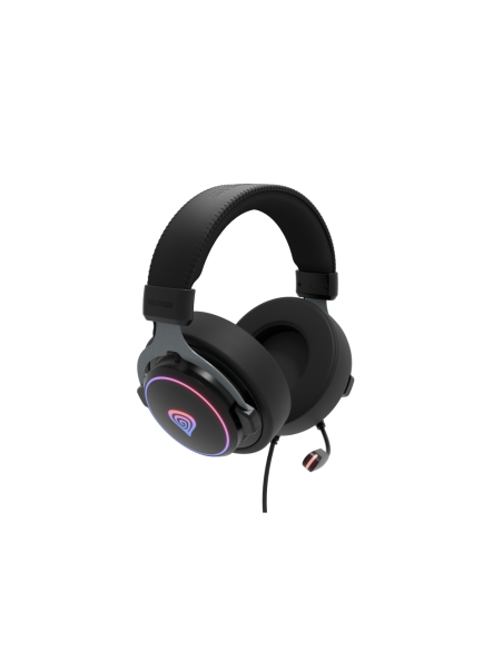 GENESIS Neon 764 Auriculares Alámbrico Diadema Juego USB tipo A Negro