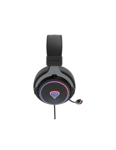 GENESIS Neon 764 Auriculares Alámbrico Diadema Juego USB tipo A Negro