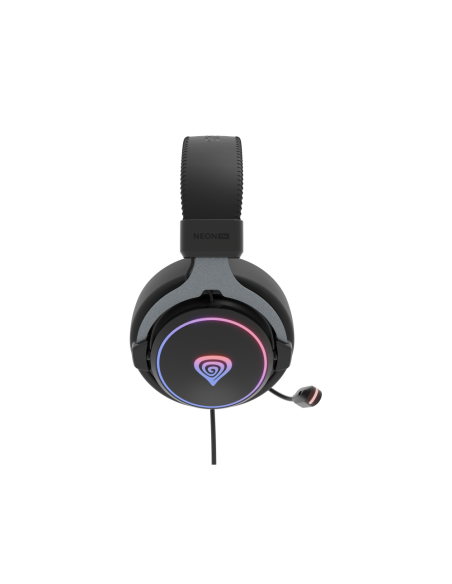 GENESIS Neon 764 Auriculares Alámbrico Diadema Juego USB tipo A Negro