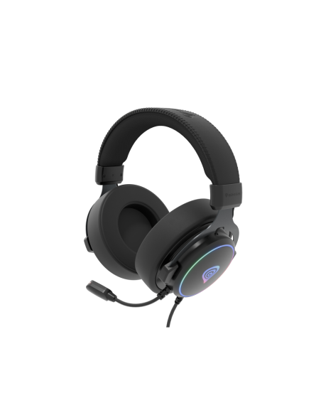 GENESIS Neon 764 Auriculares Alámbrico Diadema Juego USB tipo A Negro