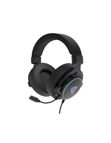 GENESIS Neon 764 Auriculares Alámbrico Diadema Juego USB tipo A Negro