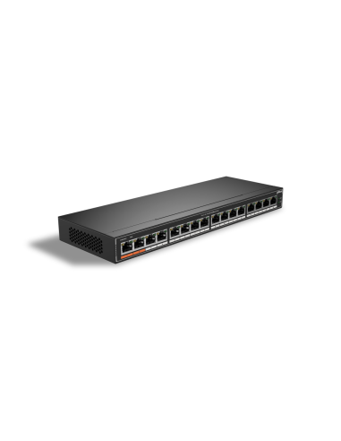 Dahua Technology PoE SG1016P No administrado L2 Gigabit Ethernet (10/100/1000) Energía sobre Ethernet (PoE) Negro