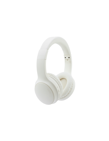 CoolBox AURICULARES BLUETOOTH 5.3 AIR40 CANCELACION RUIDO ANC BEIGE DIADEMA PLEGABLES