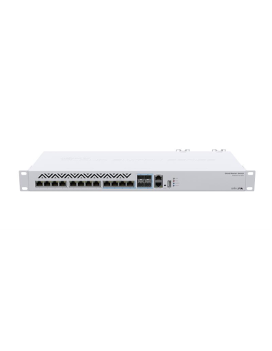 Mikrotik CRS312-4C+8XG-RM switch Gestionado L3 10G Ethernet (100/1000/10000) 1U Blanco