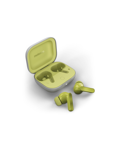Motorola PG38C05790 auricular y casco Auriculares Inalámbrico Dentro de oído Llamadas/Música/Deporte/Uso diario Bluetooth Verde