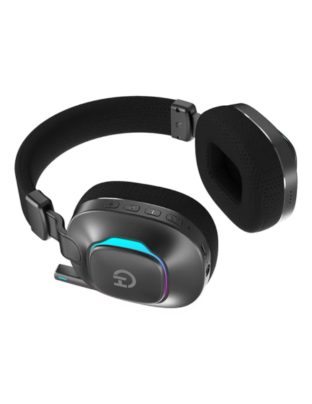 Hiditec VORTEX Auriculares Inalámbrico y alámbrico Diadema Juego USB Tipo C Bluetooth Negro