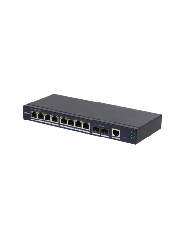 Dahua Technology SG4010-2F Gestionado L2 Gigabit Ethernet (10/100/1000) Negro