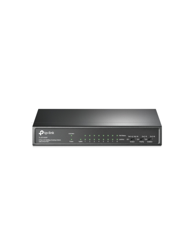 TP-Link TL-SF1009P switch No administrado Fast Ethernet (10/100) Energía sobre Ethernet (PoE) Negro