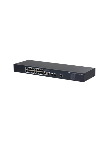 Dahua Technology SG4020 Gestionado L2 Gigabit Ethernet (10/100/1000) 1U Negro