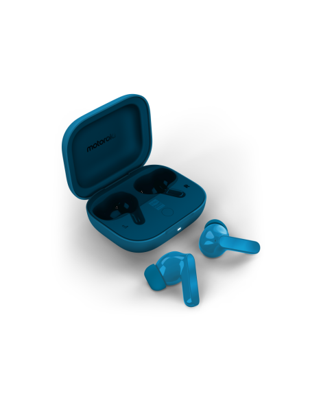 Motorola Moto Buds Bass Auriculares True Wireless Stereo (TWS) Dentro de oído Llamadas/Música Bluetooth Azul