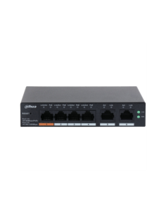 Dahua Technology DH-CS4006-4ET-60 switch Gestionado L2 Gigabit Ethernet (10/100/1000) Energía sobre Ethernet (PoE) Negro