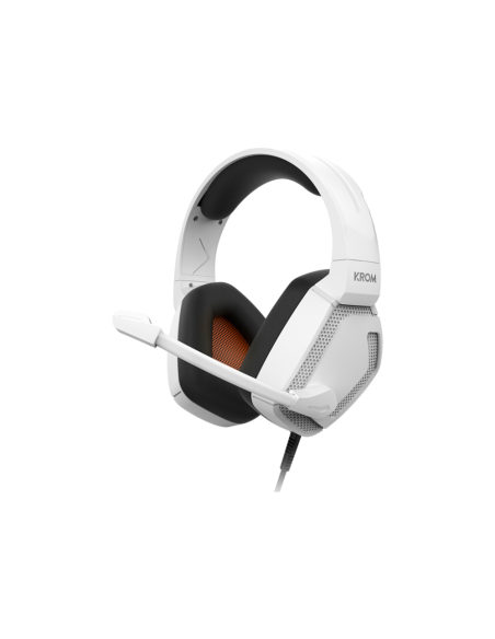 Krom Kopa Pro Auriculares Alámbrico Diadema Juego Blanco