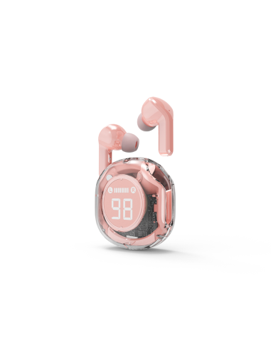 Gembird GMB Audio TWST-01-PK auricular y casco Auriculares Inalámbrico Dentro de oído Llamadas/Música USB Tipo C Bluetooth