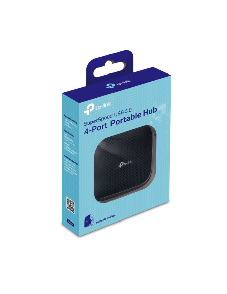 TP-Link UH400 USB 3.2 Gen 1 (3.1 Gen 1) Type-A 5000 Mbit/s Negro