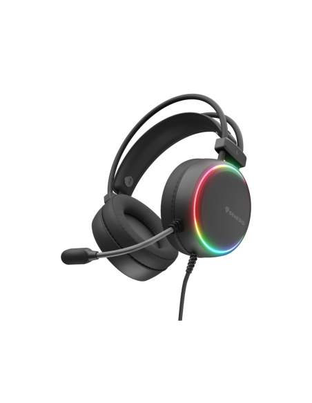 GENESIS NSG-2307 auricular y casco Auriculares Alámbrico Diadema Juego USB tipo A Negro