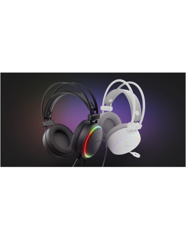 GENESIS NSG-2307 auricular y casco Auriculares Alámbrico Diadema Juego USB tipo A Negro