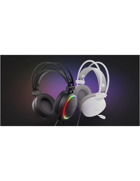 GENESIS NSG-2307 auricular y casco Auriculares Alámbrico Diadema Juego USB tipo A Negro