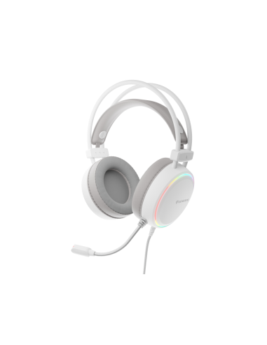 GENESIS NSG-2308 auricular y casco Auriculares Alámbrico Diadema Juego USB tipo A Blanco