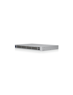Ubiquiti UniFi USW-48-POE switch Gestionado L2 Gigabit Ethernet (10/100/1000) Energía sobre Ethernet (PoE) 1U Acero inoxidable
