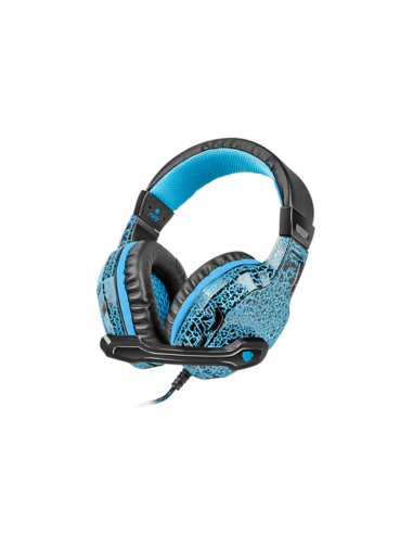 FURY Hellcat Auriculares Alámbrico Diadema Juego Negro, Azul