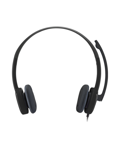Logitech 981-000589 auricular y casco Auriculares Alámbrico Diadema Oficina/Centro de llamadas Negro