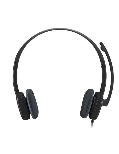 Logitech 981-000589 auricular y casco Auriculares Alámbrico Diadema Oficina/Centro de llamadas Negro