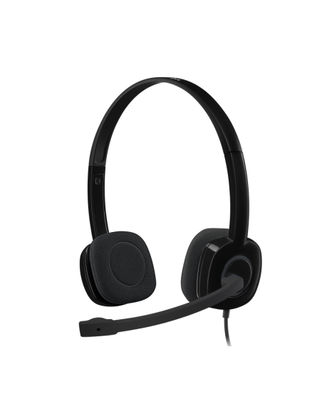 Logitech 981-000589 auricular y casco Auriculares Alámbrico Diadema Oficina/Centro de llamadas Negro