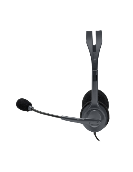 Logitech 981-000593 auricular y casco Auriculares Alámbrico Diadema Oficina/Centro de llamadas Negro