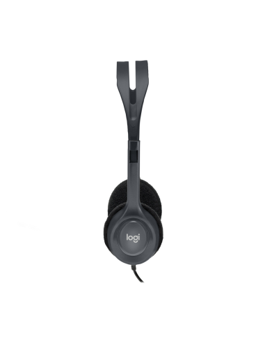 Logitech 981-000593 auricular y casco Auriculares Alámbrico Diadema Oficina/Centro de llamadas Negro