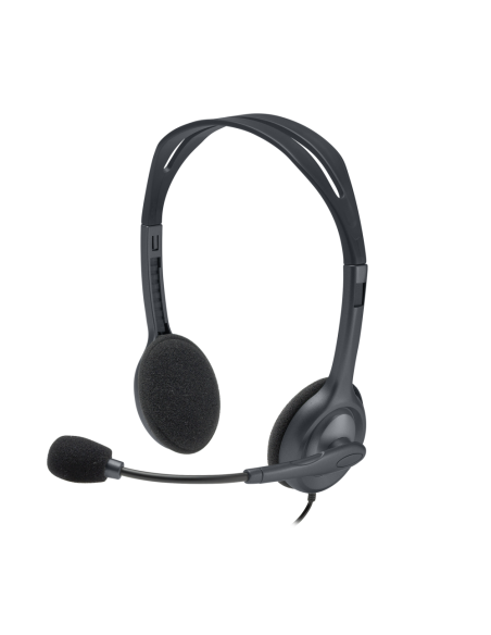Logitech 981-000593 auricular y casco Auriculares Alámbrico Diadema Oficina/Centro de llamadas Negro