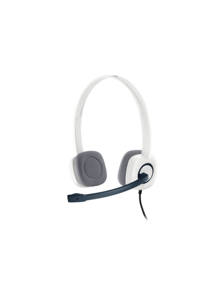 Logitech 981-000350 auricular y casco Auriculares Alámbrico Diadema Oficina/Centro de llamadas Blanco