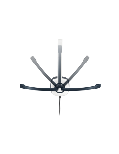 Logitech 981-000350 auricular y casco Auriculares Alámbrico Diadema Oficina/Centro de llamadas Blanco