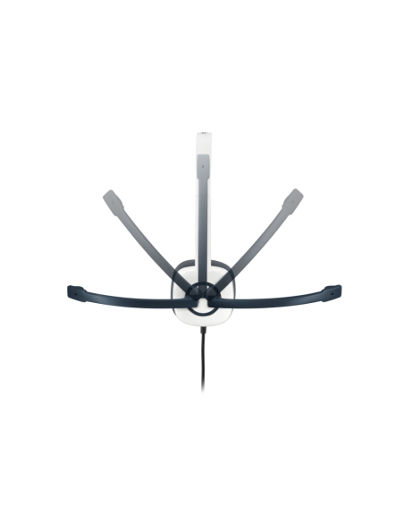 Logitech 981-000350 auricular y casco Auriculares Alámbrico Diadema Oficina/Centro de llamadas Blanco