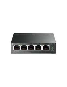TP-Link TL-SG105PE switch Gestionado L2 Gigabit Ethernet (10/100/1000) Energía sobre Ethernet (PoE) Negro