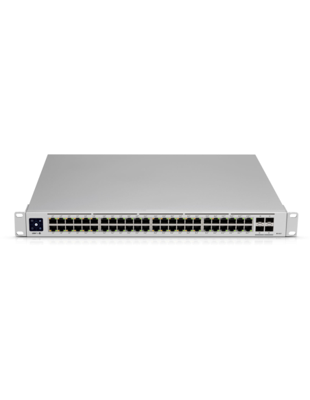 Ubiquiti UniFi USW-PRO-48 switch Gestionado L2/L3 Gigabit Ethernet (10/100/1000) 1U Plata