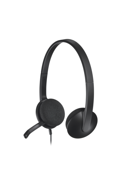 Logitech 981-000475 auricular y casco Auriculares Alámbrico Diadema Oficina/Centro de llamadas USB tipo A Negro