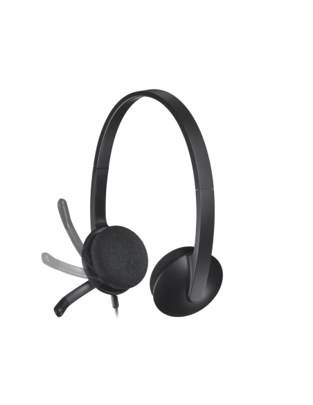 Logitech 981-000475 auricular y casco Auriculares Alámbrico Diadema Oficina/Centro de llamadas USB tipo A Negro
