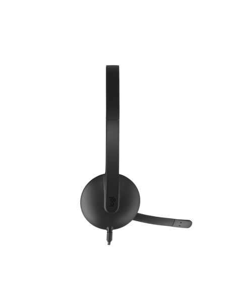 Logitech 981-000475 auricular y casco Auriculares Alámbrico Diadema Oficina/Centro de llamadas USB tipo A Negro